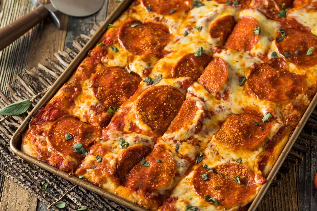 Sicilian Style Pizza